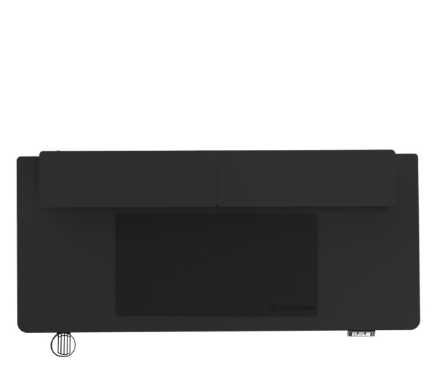 Ultradesk HIGHLANDER XXL Elektryczna regulacja Czarne - 1287984 - zdjęcie 4